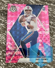 2020 Panini Mosaic RC Pink Camo Prizm #242 Jake Fromm Bills